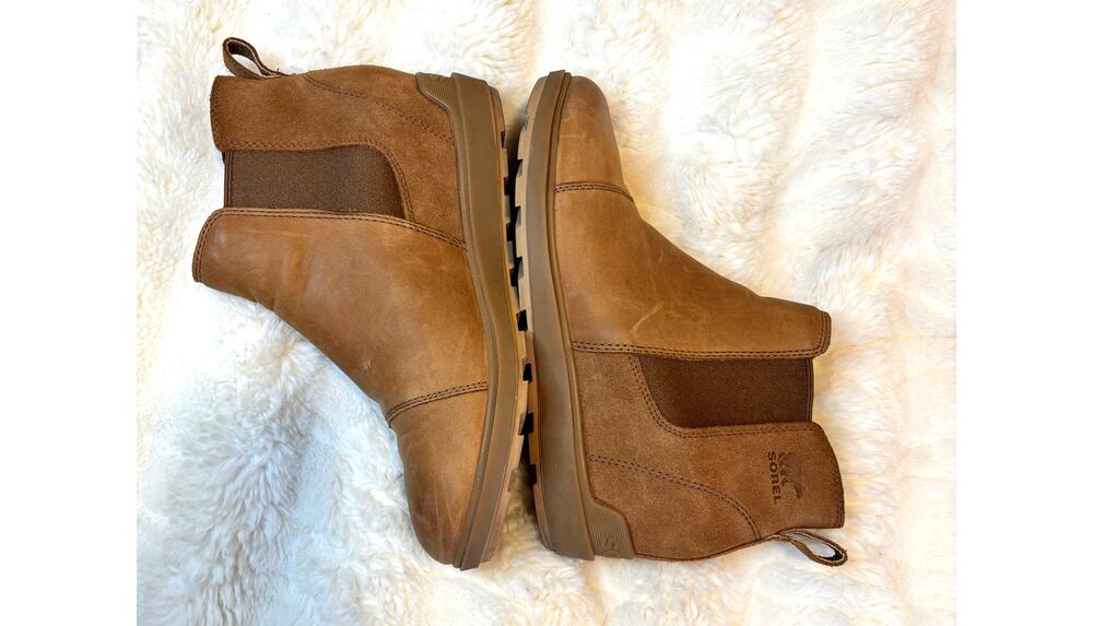 Sorel Evie II Chelsea Waterproof Ankle Boots Taffy/Gum